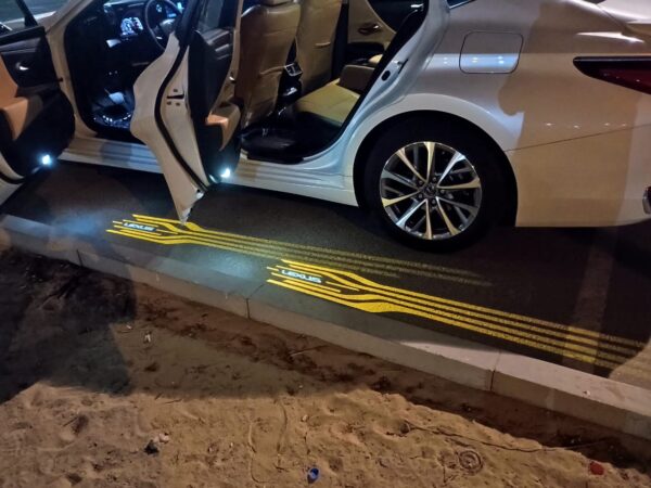 Logo projector door lights for Lexus 4PCS set